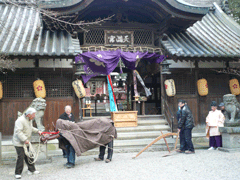 池神社の御田祭の写真