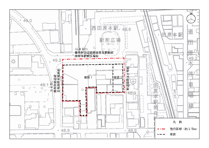 再開発区域位置図02