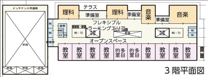 3階平面図
