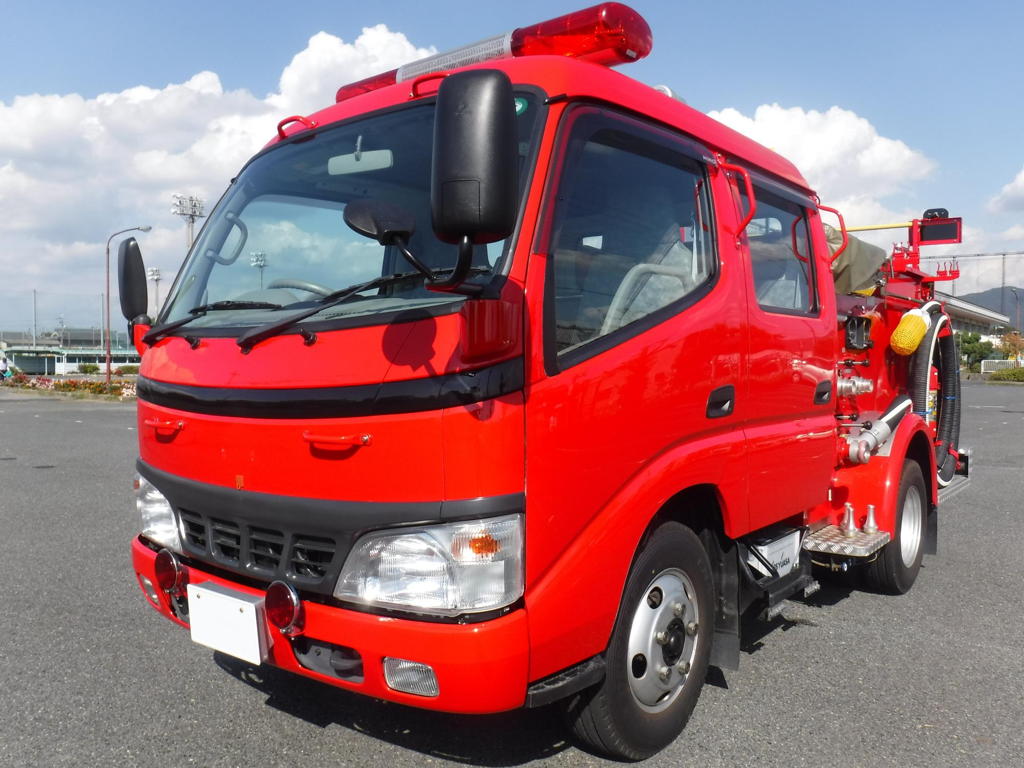 消防ポンプ車