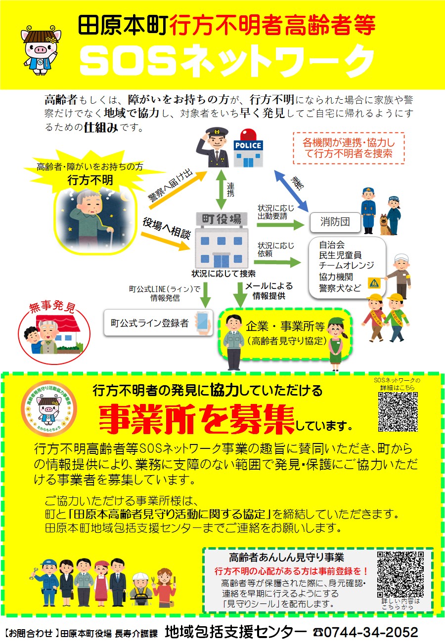sosネットワークチラシ