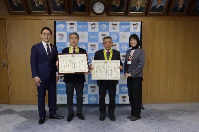 2月6日	（金曜日）	保護司表敬訪問（法務大臣表彰受賞）