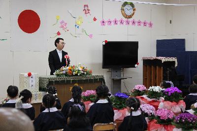 3月13日	（金曜日）	南幼稚園 卒園式