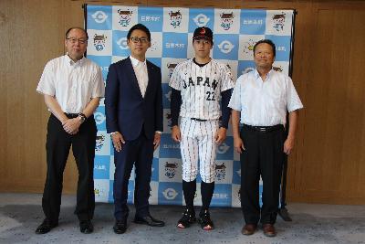 7月25日表敬訪問