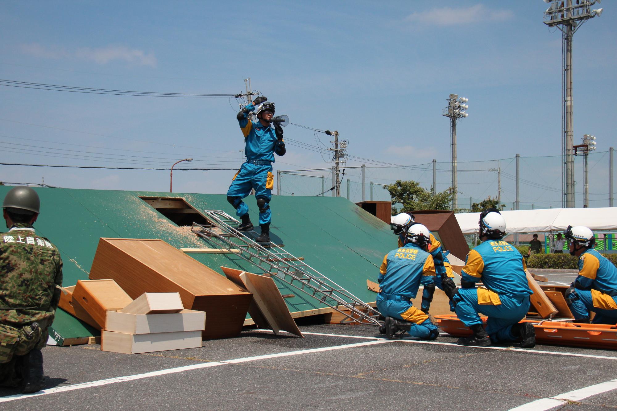 奈良県防災総合訓練
