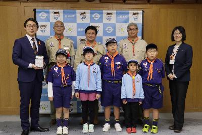 ボーイスカウト磯城第一団の隊員