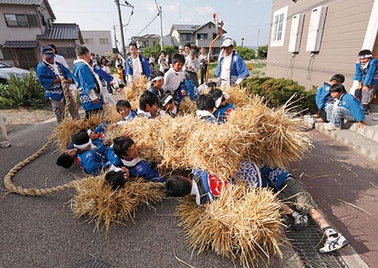 今里の蛇巻き