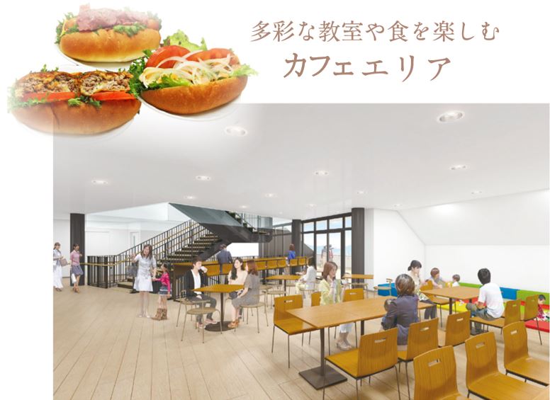 2階カフェエリアイメージ