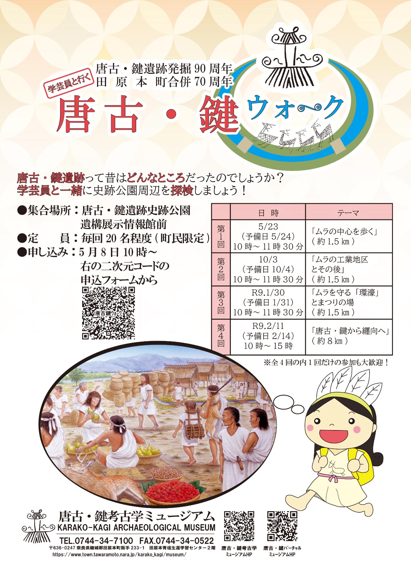 （イメージ）唐古・鍵ウォーク（町民限定イベント）